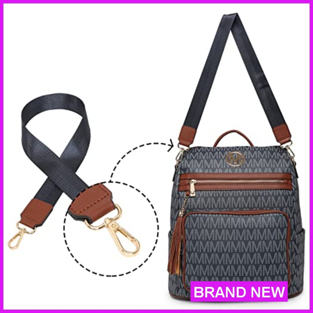 Large Convertible Backpack Purse Versatile Travel… - image 4